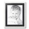 ArtToFrames 18x22" Matted Picture Frame with 14x18" Single Mat Photo Opening Framed in 1.25" White and 2" Mat (FWM-3966-18x22)